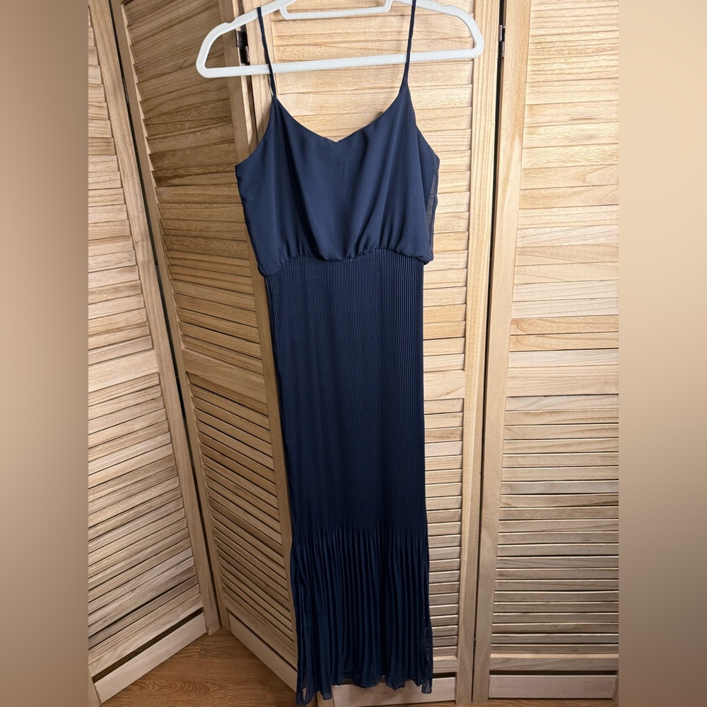 Espresso Deep Blue Maxi Dress
